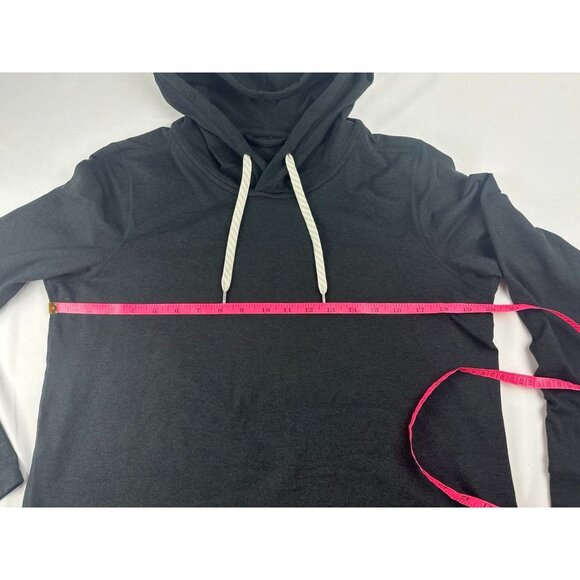 VUORI Halo Essential Hoodie Black Heather Size Medium VW226 - Picture 5 of 6